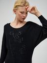 Guess Schwarzer leichter Damenpullover Guess Carole