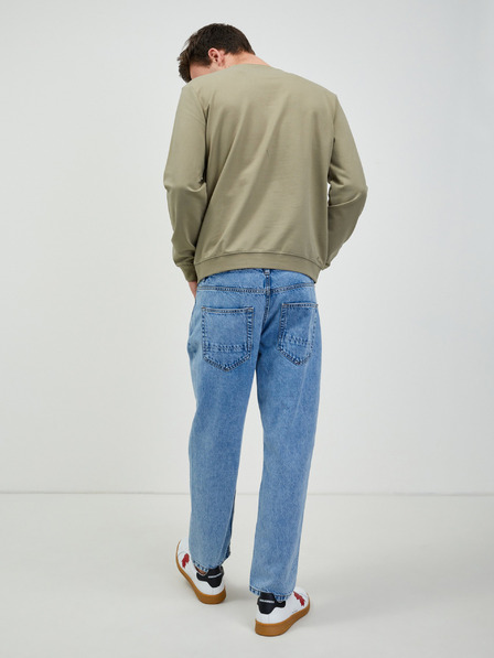 Guess Khaki Herren Guess Audley Sweatshirt