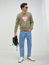 Guess Khaki Herren Guess Audley Sweatshirt