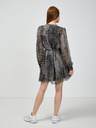 Guess Grau gemustertes Kleid Guess Morgane