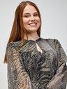 Guess Grau gemustertes Kleid Guess Morgane
