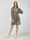 Guess Braunes Kleid mit Tierprint Guess Enora