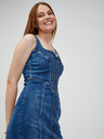 Guess Blaues Jeanskleid ohne Ärmel Guess Lilamor