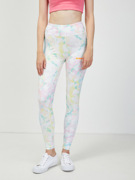 Guess Weiße gemusterte Damen Leggings Guess Betty
