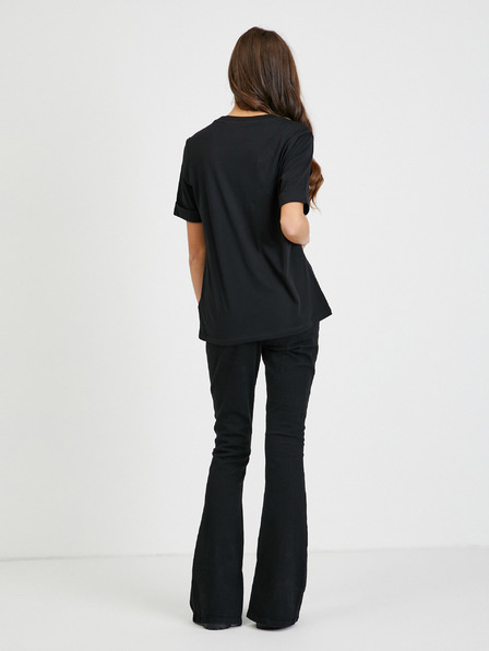 Guess Schwarzes Damen-T-Shirt Guess Nichita