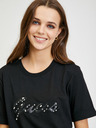 Guess Schwarzes Damen-T-Shirt Guess Nichita