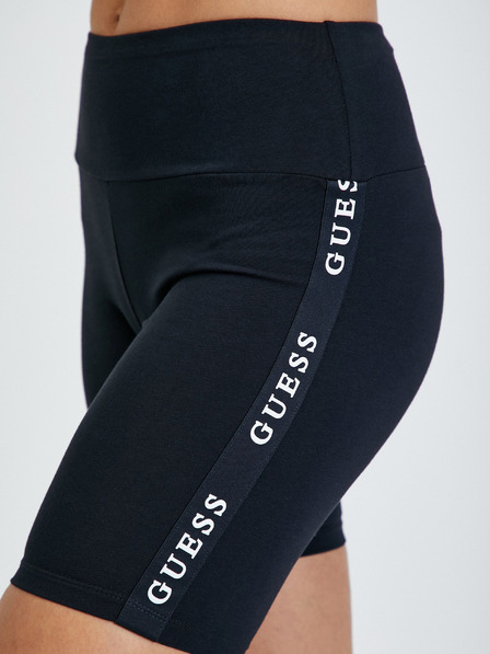 Guess Schwarze kurze Leggings Guess Aline Biker