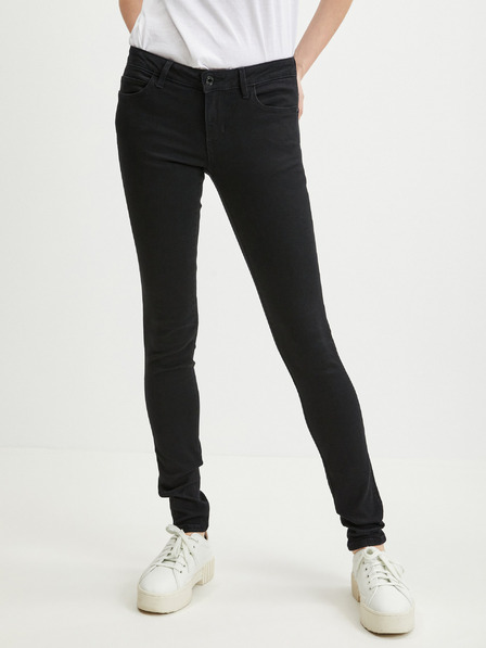 Guess Schwarze Skinny Fit Jeans für Damen Guess Curve X