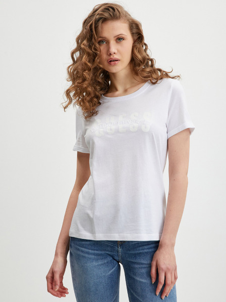 Guess Weißes Damen Guess Agata Shirt