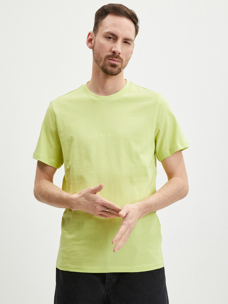 Guess Guess Aidy hellgrünes Herren-T-Shirt