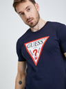 Guess Dunkelblaues Guess-T-Shirt für Herren