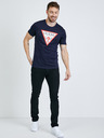 Guess Dunkelblaues Guess-T-Shirt für Herren