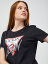 Guess Schwarzes Guess T-Shirt für Frauen