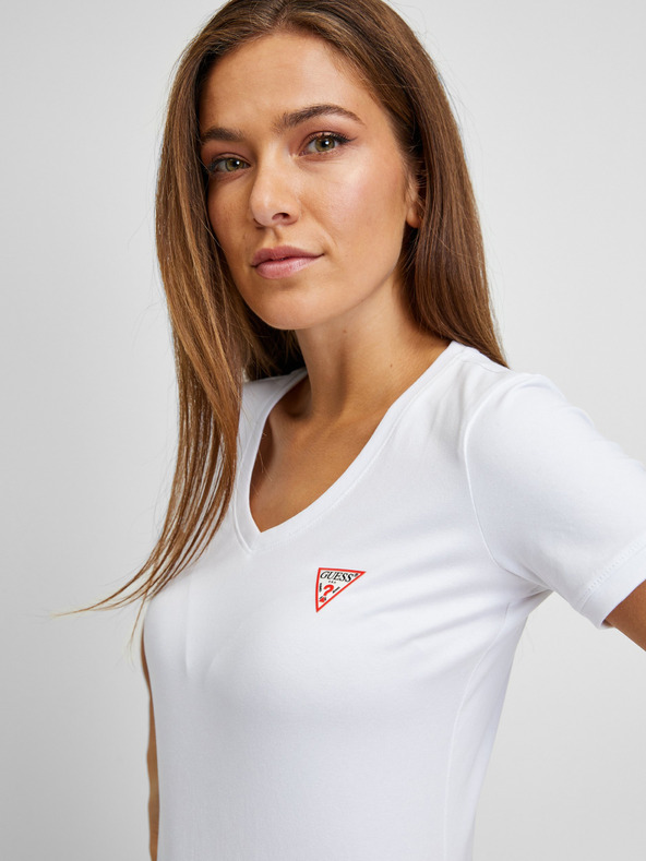 Guess Weißes Guess T-Shirt für Frauen