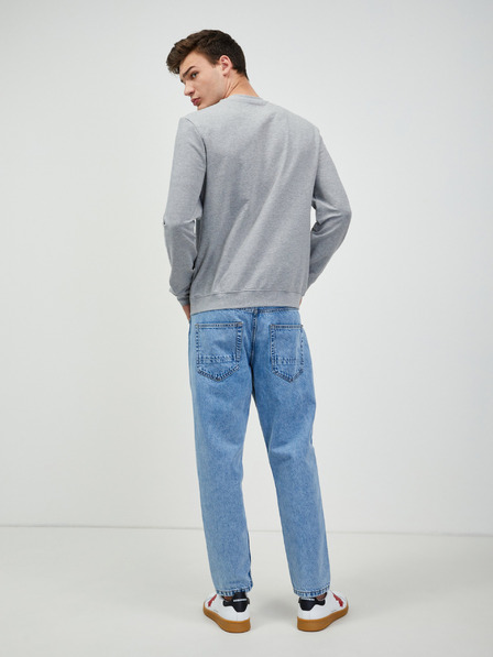 Guess Graues Herren Guess Audley-Sweatshirt