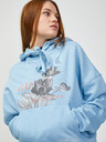 Guess Hellblauer Damen Hoodie Guess