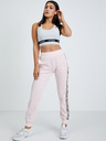 Guess Hellgrau gestreifter Sport-BH Guess Aline