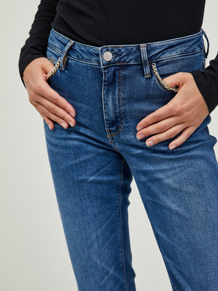 Guess Dunkelblaue Bootcut-Jeans für Damen von Guess