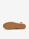Guess Orange und silber gemusterte Damen-Espadrilles Guess Jalene 3