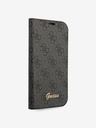 Guess Guess PC/TPU 4G Metall-Kamerakontur Book Case für iPhone 14 Pro Schwarz
