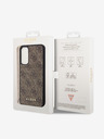 Guess 4G Charm Back Cover for Samsung Galaxy A34 5G Brown Phone Case