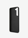 Guess PU 4G Metal Logo Back Cover for Samsung Galaxy S23 Grey Phone Case