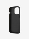 Guess Guess PU 4G Metall-Logo-Rückseite für iPhone 13 Pro Max Grau