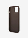 Guess Guess PU 4G Streifen-Rückseite für iPhone 14 Braun