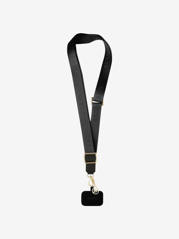 Guess Guess Crossbody Strap Nylon 4G Charm Schwarz