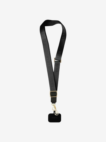 Guess Guess Crossbody Strap Nylon 4G Charm Schwarz