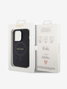 Guess PU Saffiano MagSafe Rückseite Hülle für iPhone 15 Pro Black Handyhülle