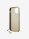 Guess Guess 4G Charm Back Cover für iPhone 12/12 Pro 6.1 Grau