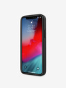Guess Guess PU 4G Metall-Logo Rückwand für iPhone 12 Pro Max Grau