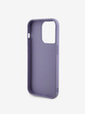 Guess Guess Pailletten Logo Rückseite für iPhone 14 Pro Max Violett