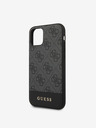 Guess PU 4G Stripe Rückseite Hülle für iPhone 11 Grau Handyhülle