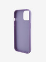 Guess Guess Pailletten-Skript-Logo-Rückseite für iPhone 15 Plus Violett