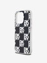DKNY PC/TPU-Rückseite mit Schachbrettmuster für iPhone 14 Pro Max Schwarz DKNY