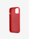 DKNY PU Leder Stack Logo Handgelenkschlaufe Schutzhülle für iPhone 13 Rot DKNY