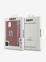 DKNY PU Leder Stack Logo Handgelenkschlaufe Schutzhülle für iPhone 13 Rot DKNY
