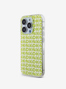 DKNY PC/TPU-Rückseite mit Karomuster für iPhone 15 Pro Max Gelb DKNY