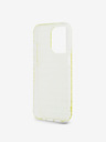 DKNY PC/TPU-Rückseite mit Karomuster für iPhone 15 Pro Max Gelb DKNY
