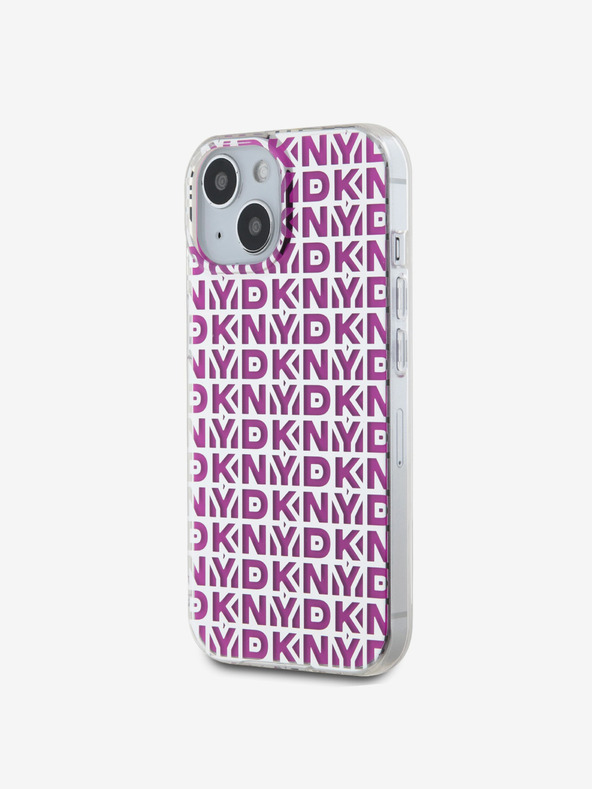 DKNY PC/TPU-Rückseite für iPhone 15 Pink DKNY