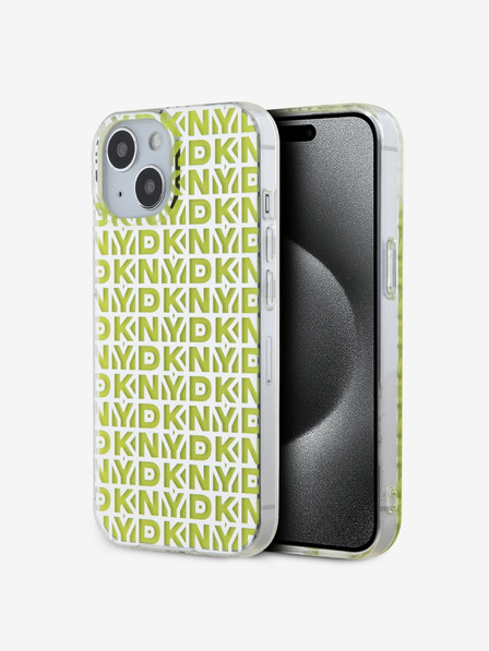DKNY PC/TPU-Rückseite für iPhone 15 Gelb DKNY