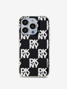 DKNY PC/TPU-Rückseite mit Schachbrettmuster für iPhone 14 Pro Schwarz DKNY