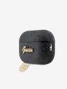 Guess Guess 4G Script PC/PU Charm Hülle für AirPods Pro 2 Schwarz