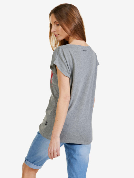 Sam 73 Graues Damen-T-Shirt SAM 73 Penelope