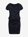Sam 73 Dunkelblaues gemustertes Damenkleid SAM 73 Nika