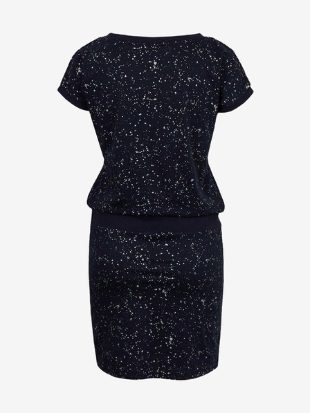 Sam 73 Dunkelblaues gemustertes Damenkleid SAM 73 Nika