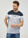Sam 73 Graues Herren-T-Shirt SAM 73 Kavix