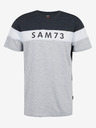 Sam 73 Graues Herren-T-Shirt SAM 73 Kavix